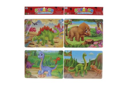 Lamps Puzzle dino 2 typy 48 dielikov