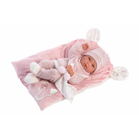 Llorens 73860 NEW BORN HOLIKA - realistick bbika bbtko s celovinylovm telom 40 cm