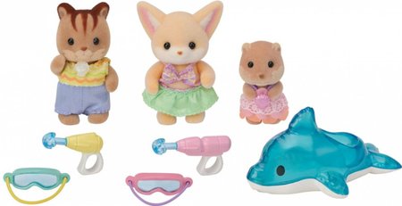 Sylvanian Families 5749 Zbava pri bazne Baby Trio