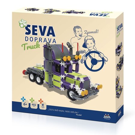 Stavebnice Seva Transport Truck