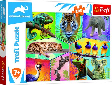 Trefl Puzzle 200 - Animal Planet