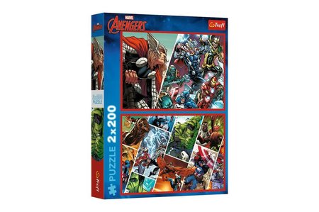 Trefl Puzzle 2x200 - Avangers / Obrancovia sveta