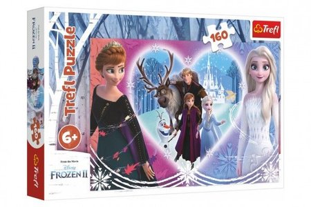 Trefl Puzzle adov krovstvo II/Frozen II astn chvle 160 dielikov