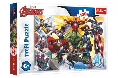 Trefl Puzzle The Avengers Force/Disney Marvel The Avengers 100 dielikov 41x27,5cm