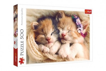 Trefl Spiace maiatka Puzzle 500 dielikov 48x34cm