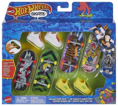 Mattel Hot Wheels Fingerboard 4ks a topnky HVM14