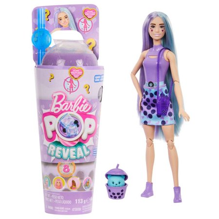 Mattel Barbie Pop reveal bubble tea - mlieny aj HTJ19