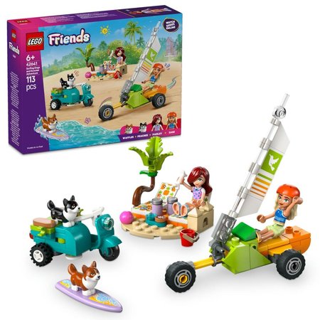 LEGO Friends 42641 Dobrodrustvo so surfujcimi psami a sktrom