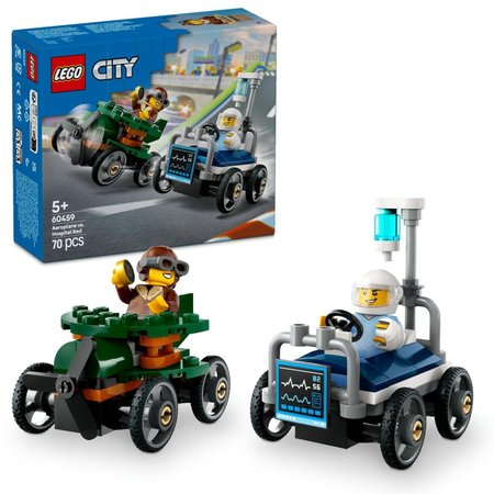 LEGO City 60459 Pretekrsky balek: Lietadlo vs. nemocnin lko