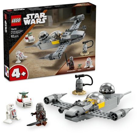 LEGO Star Wars 75410 Mando, Grogu a sthaka N-1 Starfighter