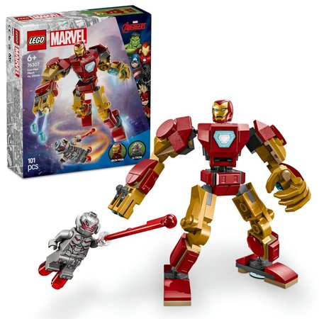 LEGO Marvel 76307 Iron Man v robotickom obleku vs. Ultron