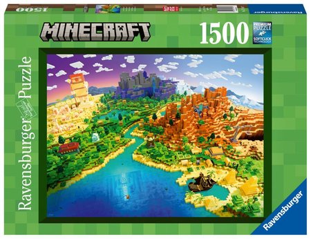 Ravensburger Minecraft: Svet Minecraftu 1500 kusov