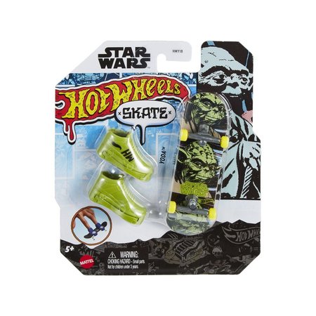 Hot Wheels Skates tematick prstoklad a topnky Yoda