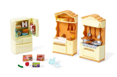 Sylvanian Families 5341 set - kuchynsk linka s chladnikou