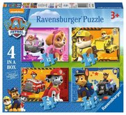 Ravensburger Tlapkov patrola Puzzle; 4v1, 12/16/20/24 dielikov