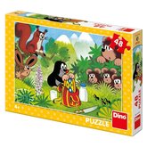 Dino puzzle Krtko a oberstvenie 48D