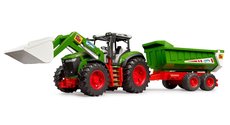 BRUDER 3451 Traktor Roadmax s elnm nakladaom a prvesom