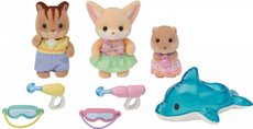 Sylvanian Families 5749 Zbava pri bazne Baby Trio