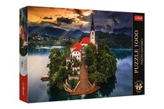 Puzzle Premium Plus - Photo Odyssey:Jazero Bled, Slovinsko 1000 dielikov