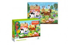 Puzzle Farma 32x23cm 60 dielikov